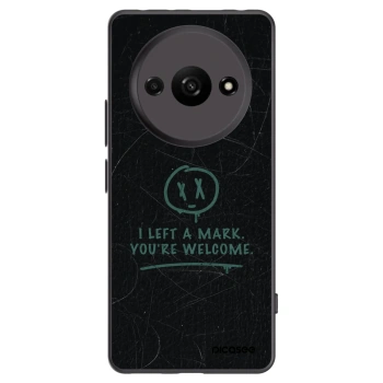 Picasee silikonski črni ovitek za Xiaomi Redmi A3 - LEFT A MARK
