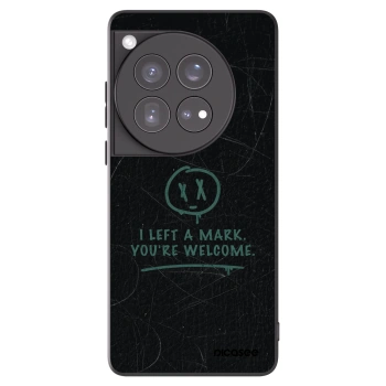 Picasee silikonski črni ovitek za OnePlus 12 5G - LEFT A MARK