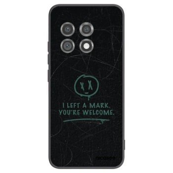 Picasee silikonski črni ovitek za OnePlus 11 5G - LEFT A MARK