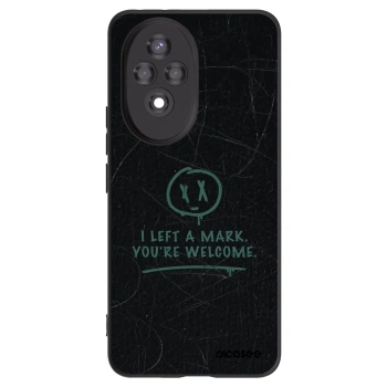 Picasee silikonski črni ovitek za Honor 200 Pro 5G - LEFT A MARK