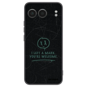 Picasee silikonski črni ovitek za OnePlus Nord 4 - LEFT A MARK