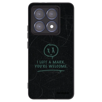 Picasee silikonski črni ovitek za Xiaomi 14T Pro - LEFT A MARK