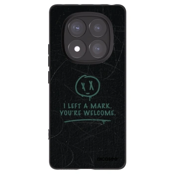 Picasee silikonski črni ovitek za Xiaomi Redmi Note 14 Pro+ 5G - LEFT A MARK