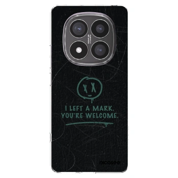 Picasee silikonski prozorni ovitek za Xiaomi Redmi Note 14 Pro+ 5G - LEFT A MARK
