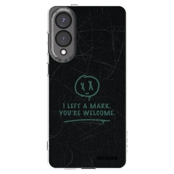 Picasee silikonski prozorni ovitek za Samsung Galaxy S25 Edge 5G - LEFT A MARK