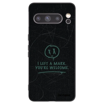 Picasee silikonski črni ovitek za Google Pixel 8 Pro - LEFT A MARK