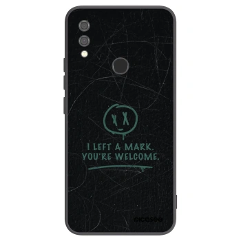 Picasee silikonski črni ovitek za Xiaomi Redmi Note 7 - LEFT A MARK