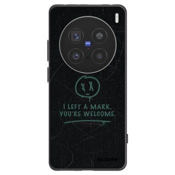 Picasee silikonski črni ovitek za Vivo X200 Pro - LEFT A MARK