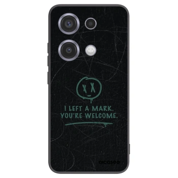 Picasee silikonski črni ovitek za Xiaomi Redmi Note 14S - LEFT A MARK