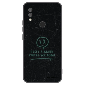 Picasee silikonski črni ovitek za Xiaomi Redmi 7 - LEFT A MARK
