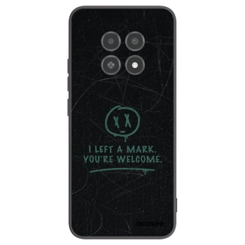 Picasee silikonski črni ovitek za Realme 12X - LEFT A MARK
