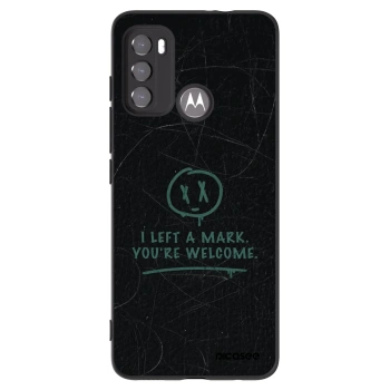 Picasee silikonski črni ovitek za Motorola Edge 60 5G - LEFT A MARK