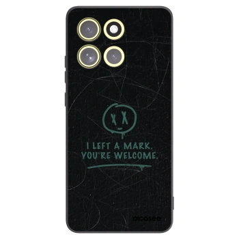 Picasee silikonski črni ovitek za Motorola Moto G86 5G - LEFT A MARK