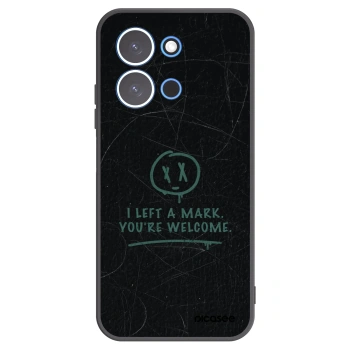Picasee silikonski črni ovitek za Xiaomi Redmi 15C 4G - LEFT A MARK