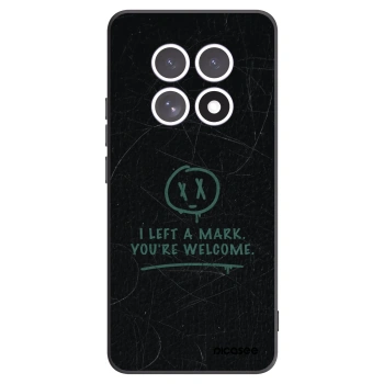 Picasee silikonski črni ovitek za Xiaomi Redmi Note 15 - LEFT A MARK