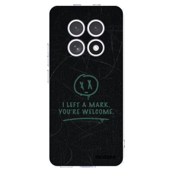 Picasee silikonski prozorni ovitek za Xiaomi Redmi Note 15 - LEFT A MARK