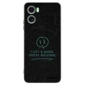 Picasee silikonski črni ovitek za Motorola Moto G06 - LEFT A MARK