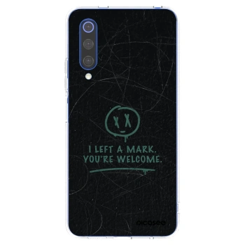 Picasee silikonski prozorni ovitek za Xiaomi Mi 9 SE - LEFT A MARK