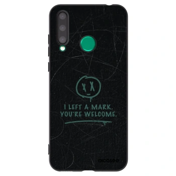 Picasee silikonski črni ovitek za Honor 20 Lite - LEFT A MARK