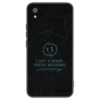 Picasee silikonski črni ovitek za Xiaomi Redmi 7A - LEFT A MARK