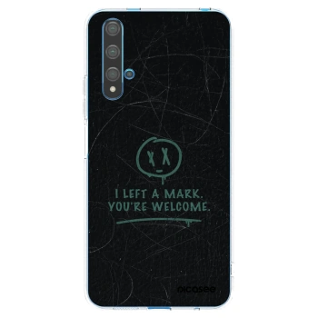 Picasee silikonski prozorni ovitek za Huawei Nova 5T - LEFT A MARK