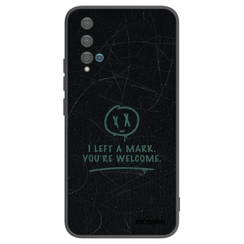 Picasee silikonski črni ovitek za Huawei Nova 5T - LEFT A MARK
