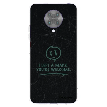 Picasee silikonski prozorni ovitek za Xiaomi Poco F2 Pro - LEFT A MARK