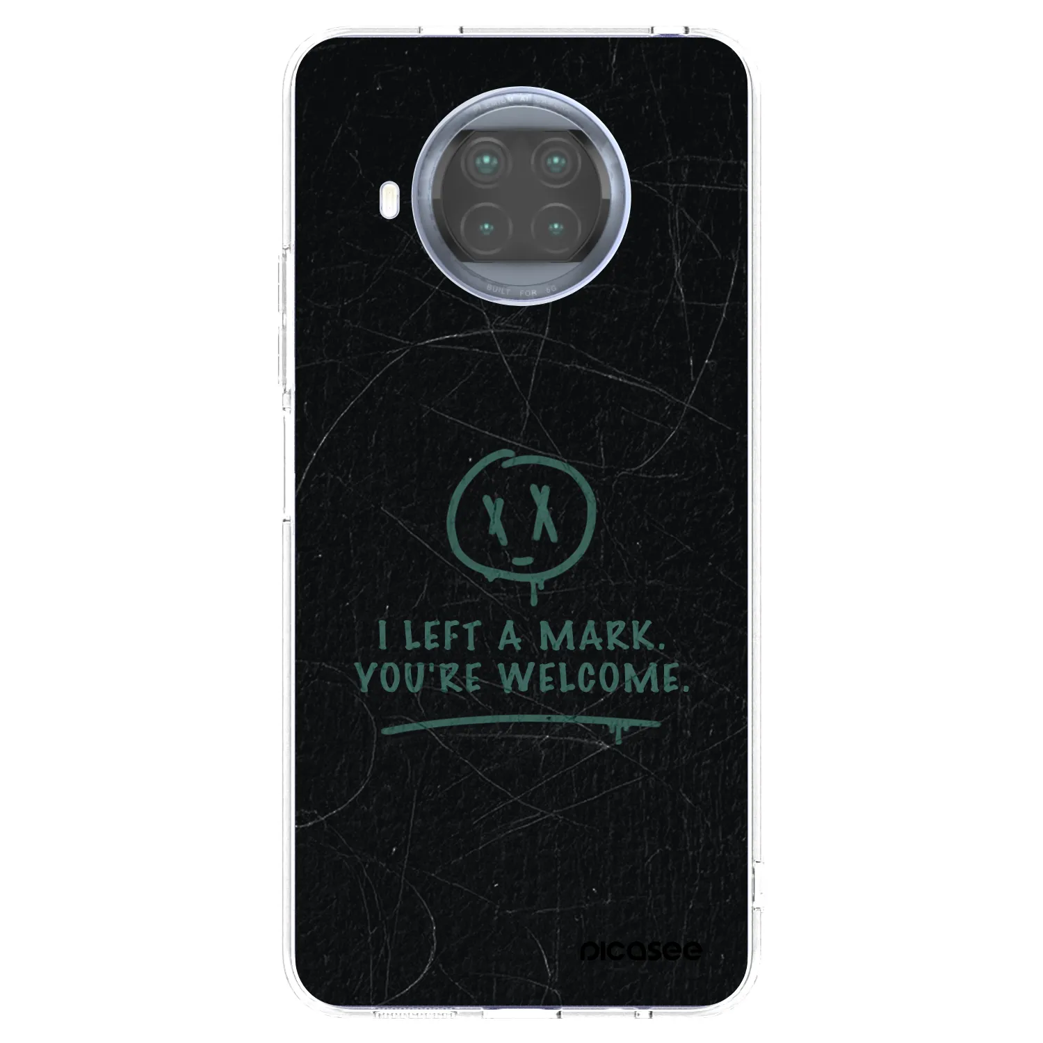 Picasee silikonski prozorni ovitek za Xiaomi Mi 10T Lite - LEFT A MARK