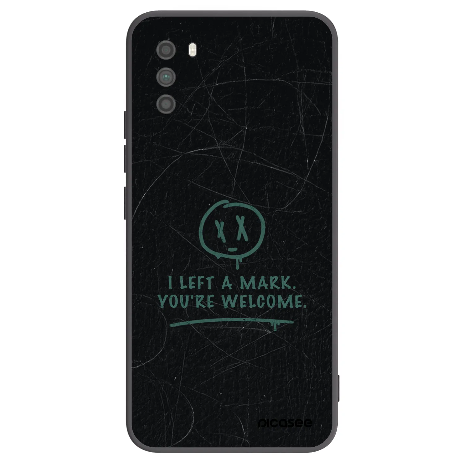 Picasee silikonski črni ovitek za Xiaomi Poco M3 - LEFT A MARK