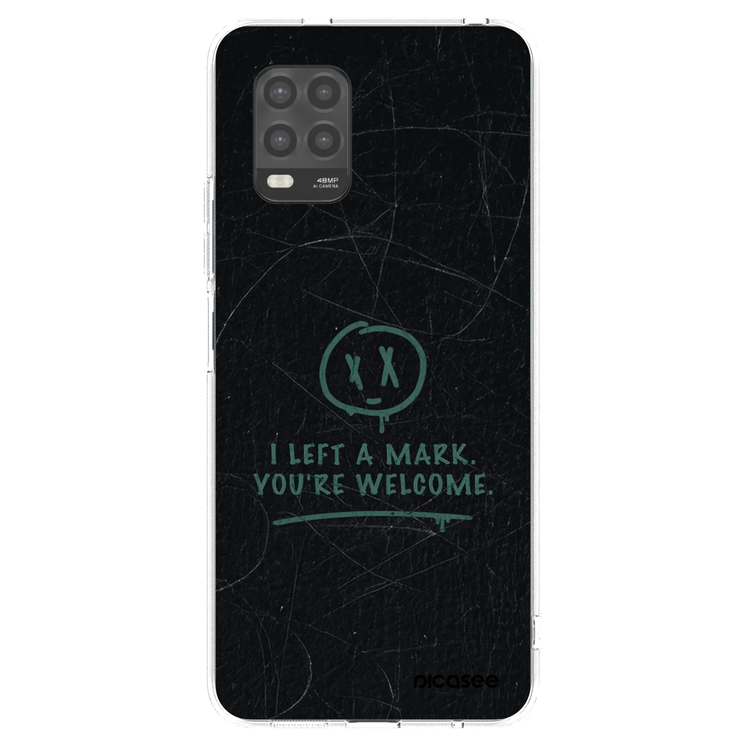 Picasee silikonski prozorni ovitek za Xiaomi Mi 10 Lite - LEFT A MARK