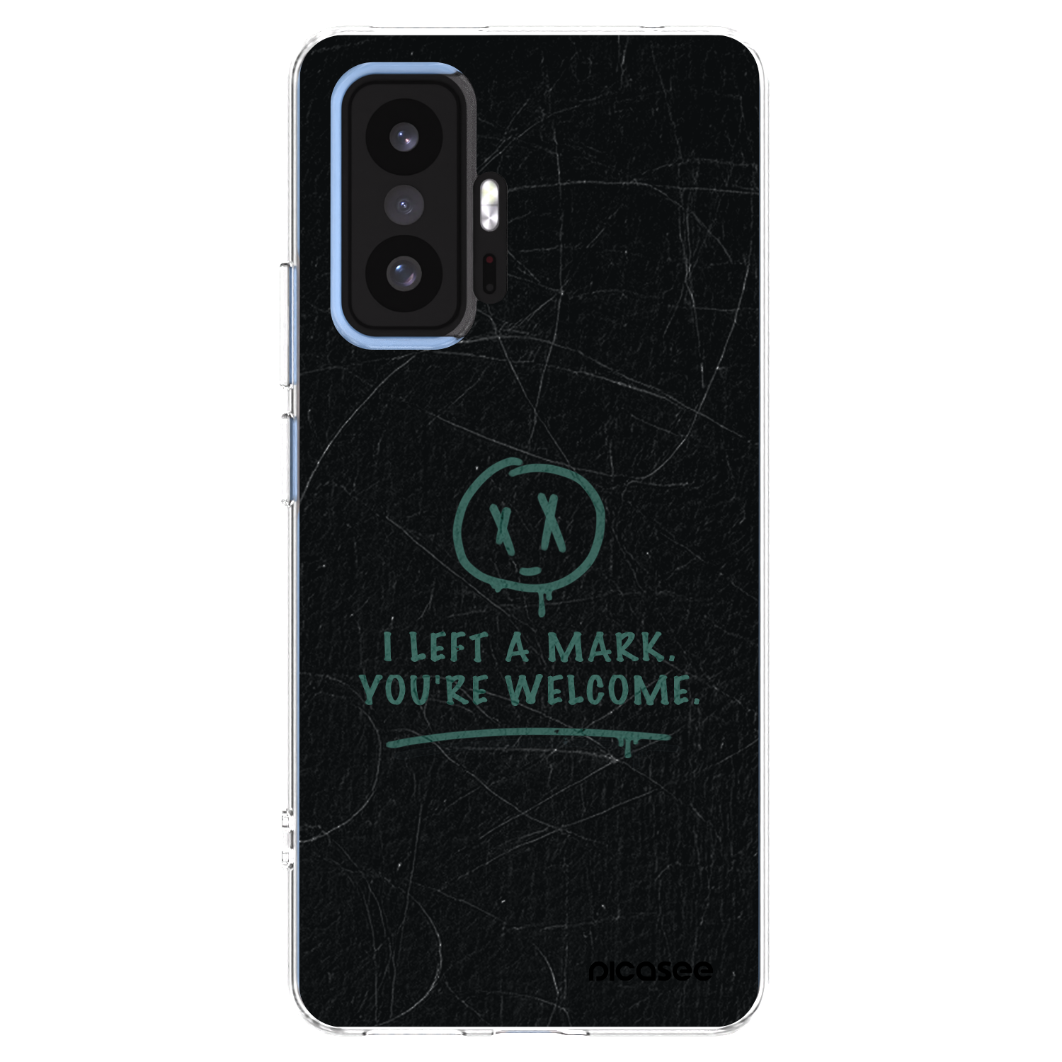 Picasee silikonski prozorni ovitek za Xiaomi 11T - LEFT A MARK