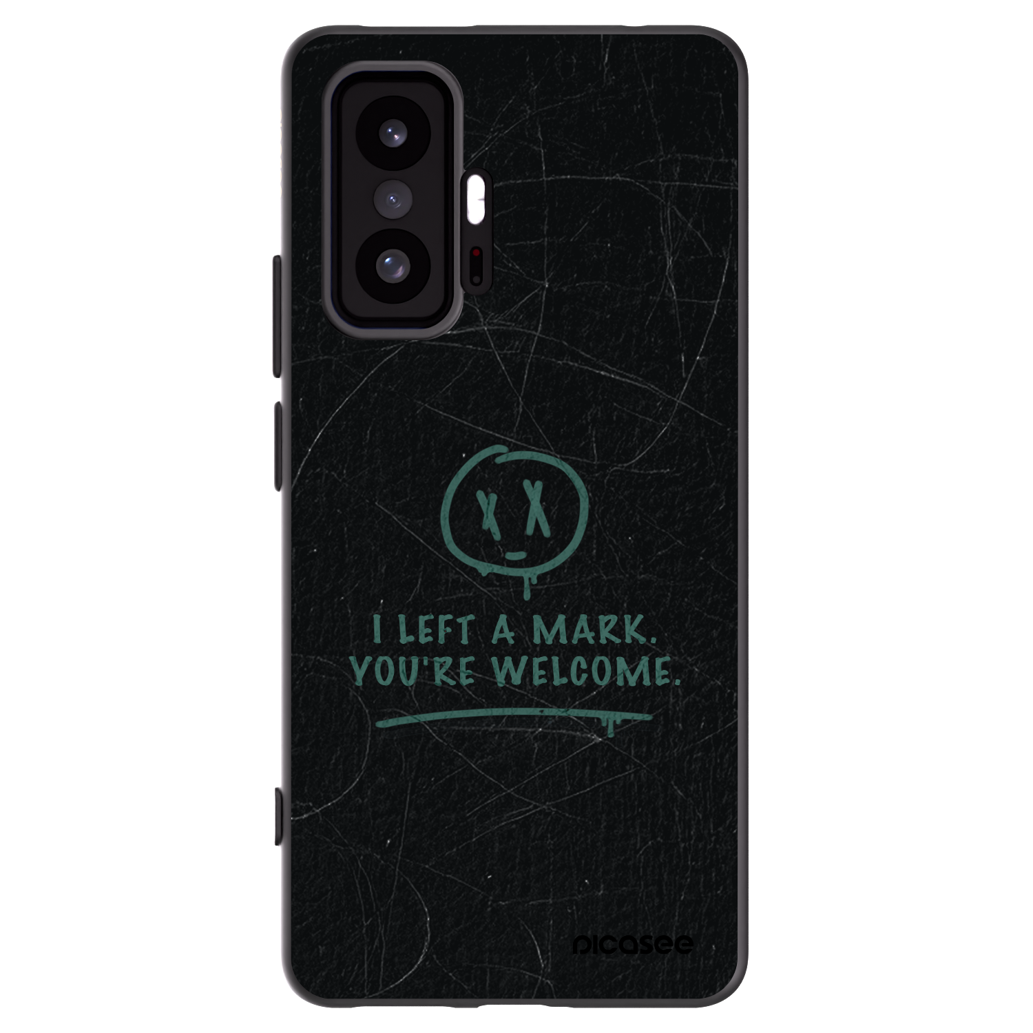 Picasee silikonski črni ovitek za Xiaomi 11T Pro - LEFT A MARK