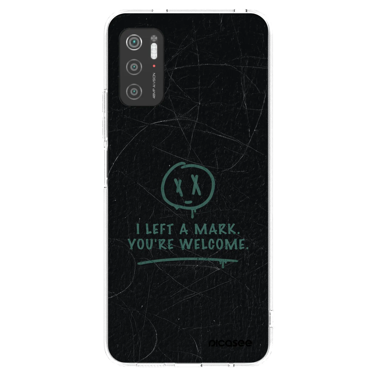 Picasee silikonski prozorni ovitek za Xiaomi Poco M3 Pro 5G - LEFT A MARK