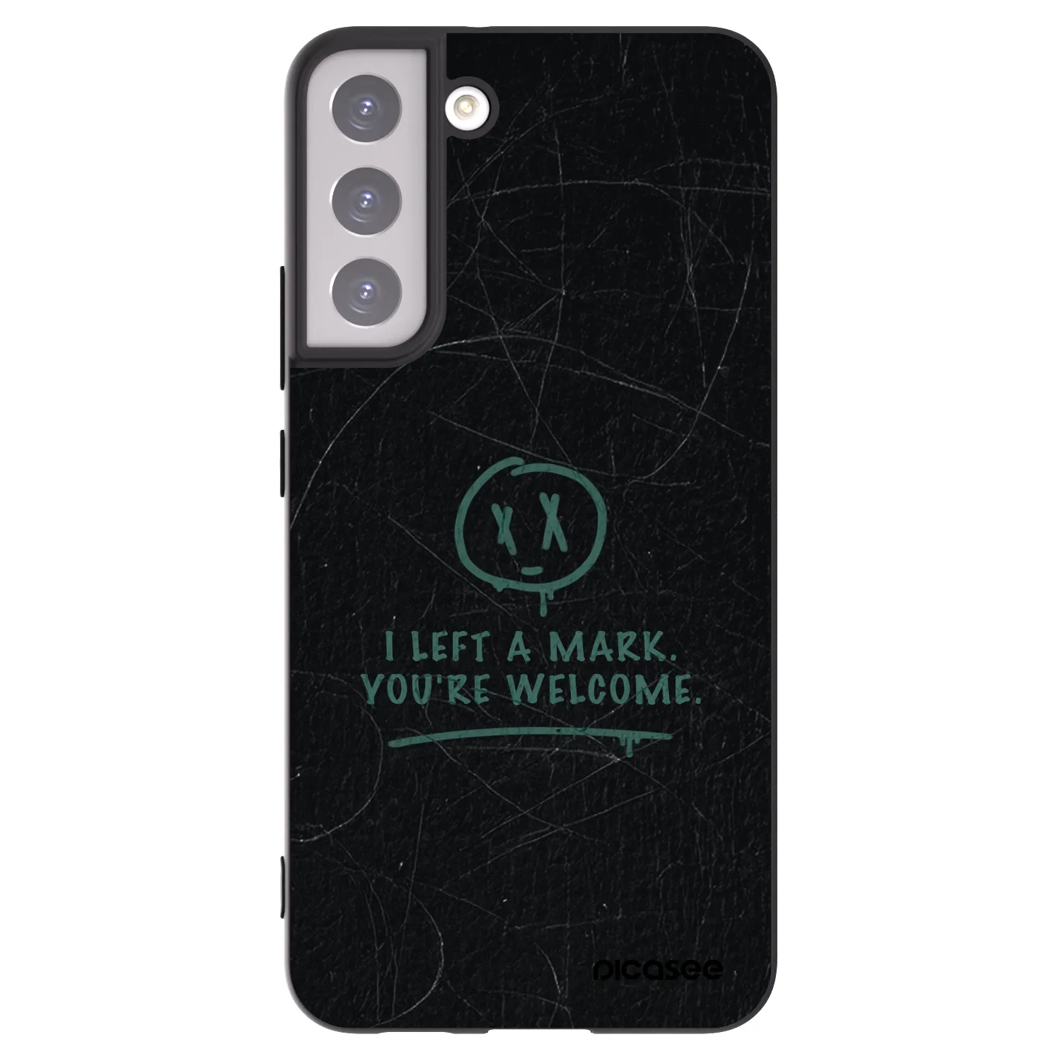 Picasee silikonski črni ovitek za Samsung Galaxy S22+ 5G - LEFT A MARK