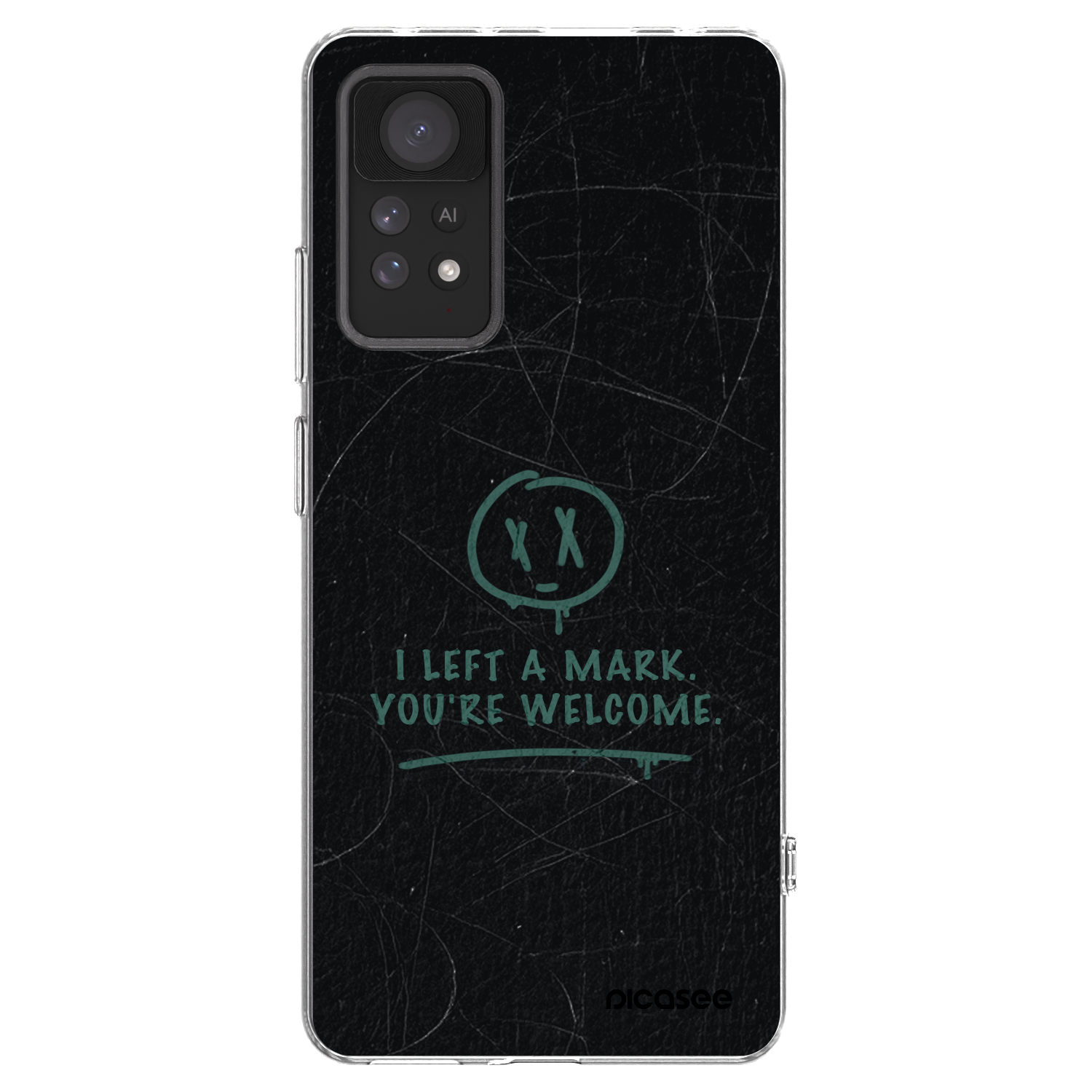 Picasee silikonski prozorni ovitek za Xiaomi Redmi Note 11 Pro 5G - LEFT A MARK