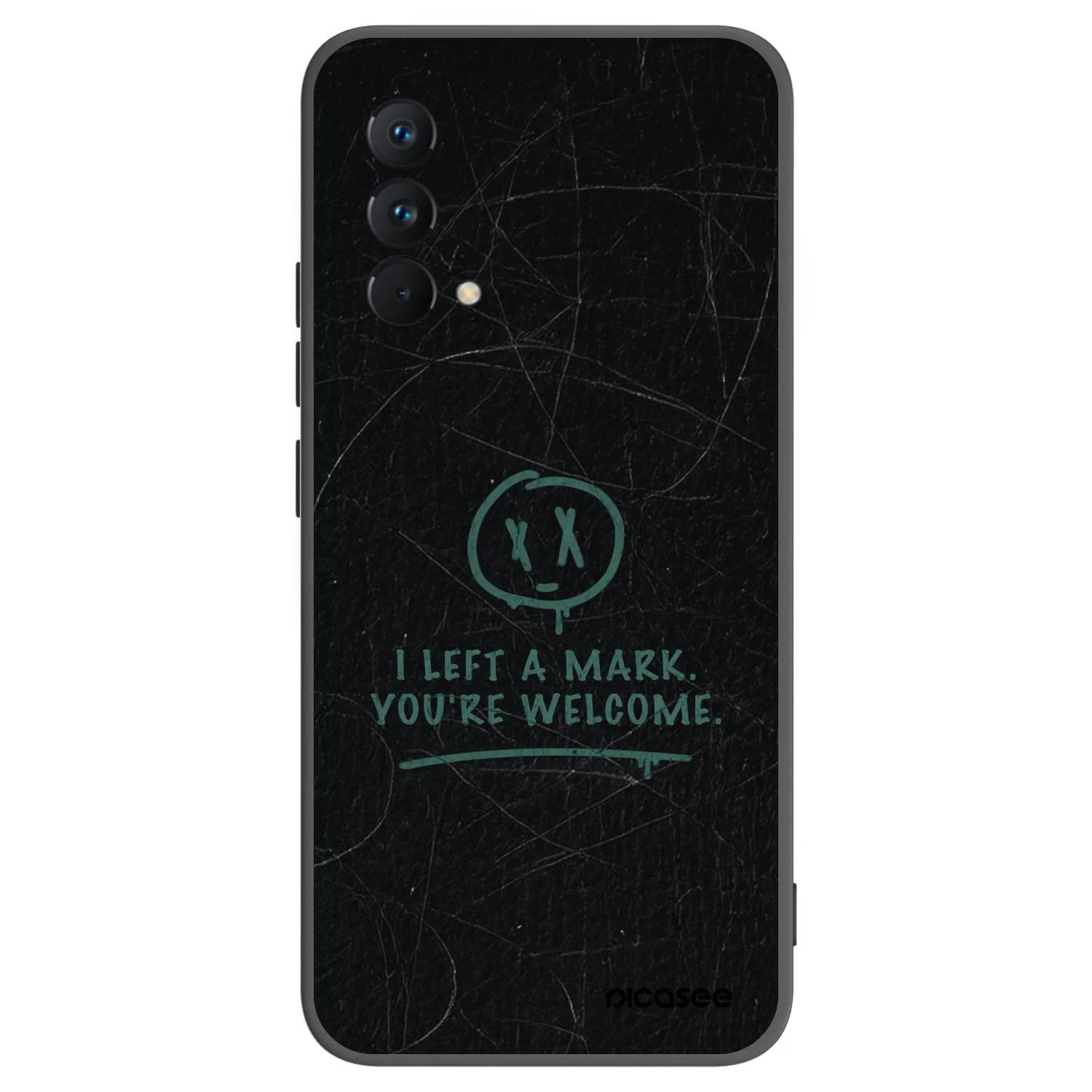 Picasee silikonski črni ovitek za Realme GT Master Edition 5G - LEFT A MARK
