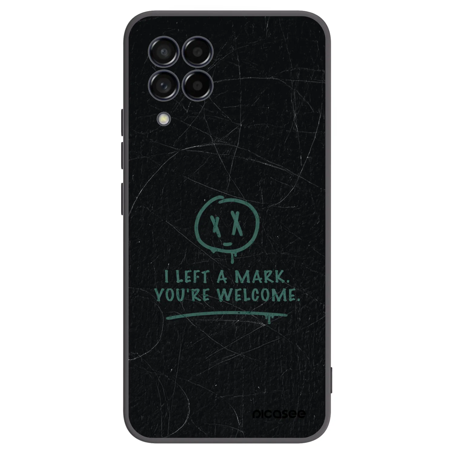 Picasee silikonski črni ovitek za Samsung Galaxy M53 5G - LEFT A MARK