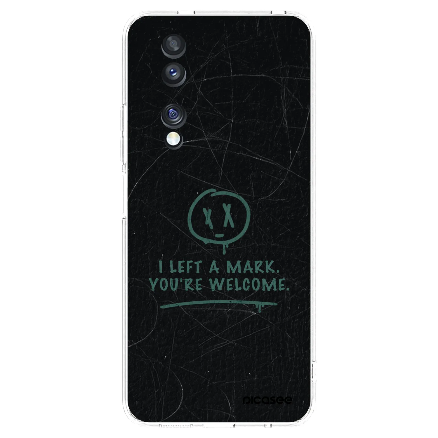 Picasee silikonski prozorni ovitek za Honor 70 - LEFT A MARK