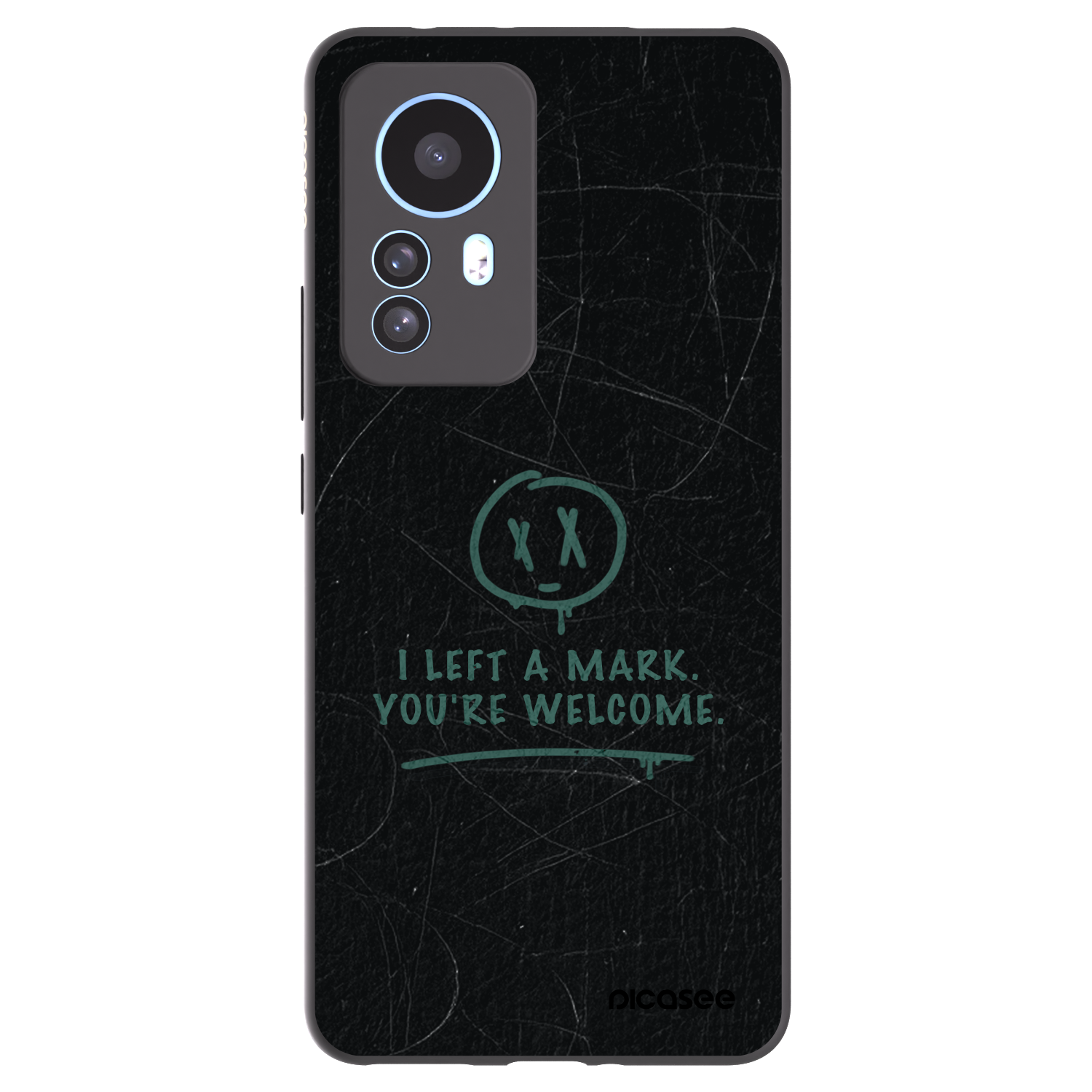Picasee silikonski črni ovitek za Xiaomi 12T Pro - LEFT A MARK