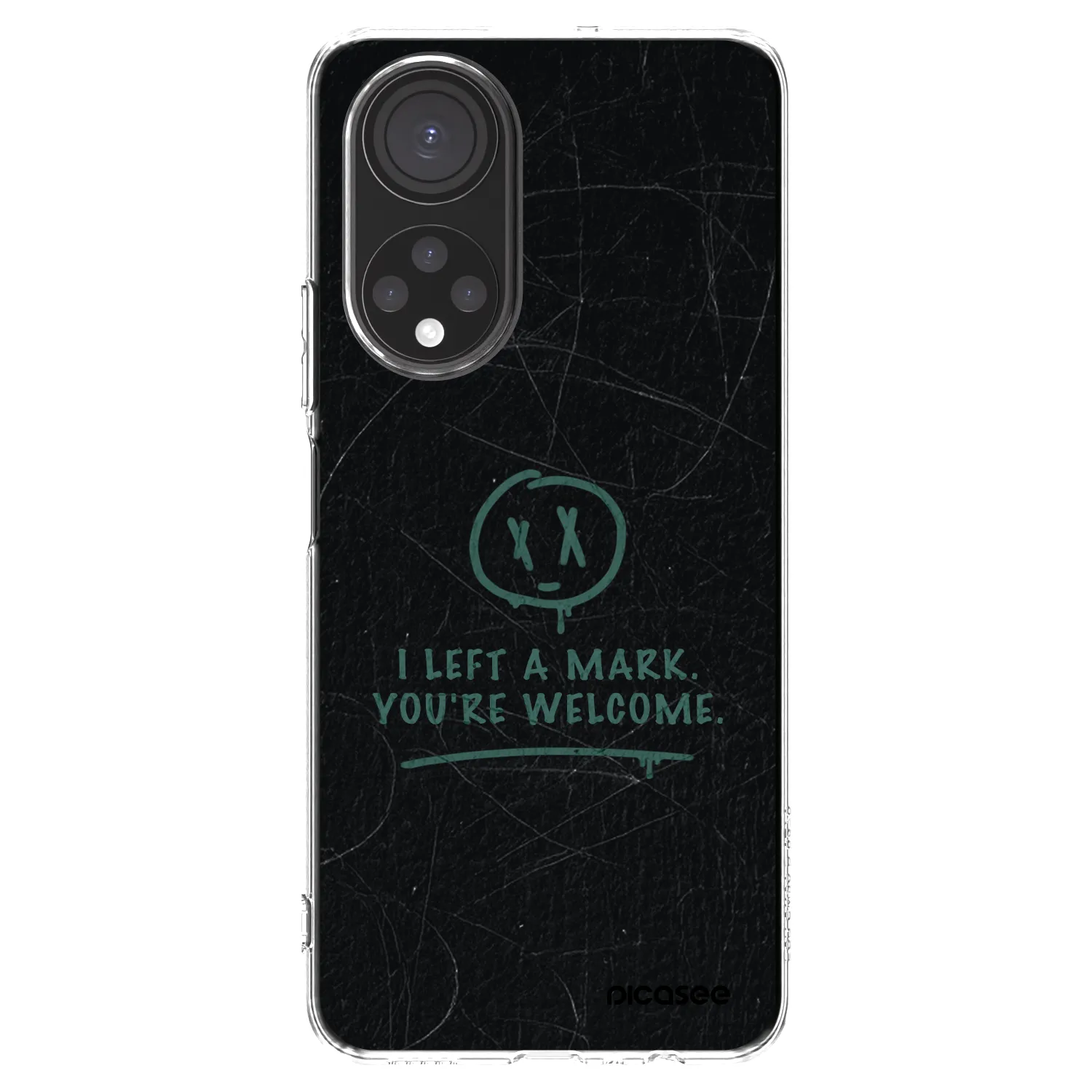 Picasee silikonski prozorni ovitek za Honor X7 - LEFT A MARK