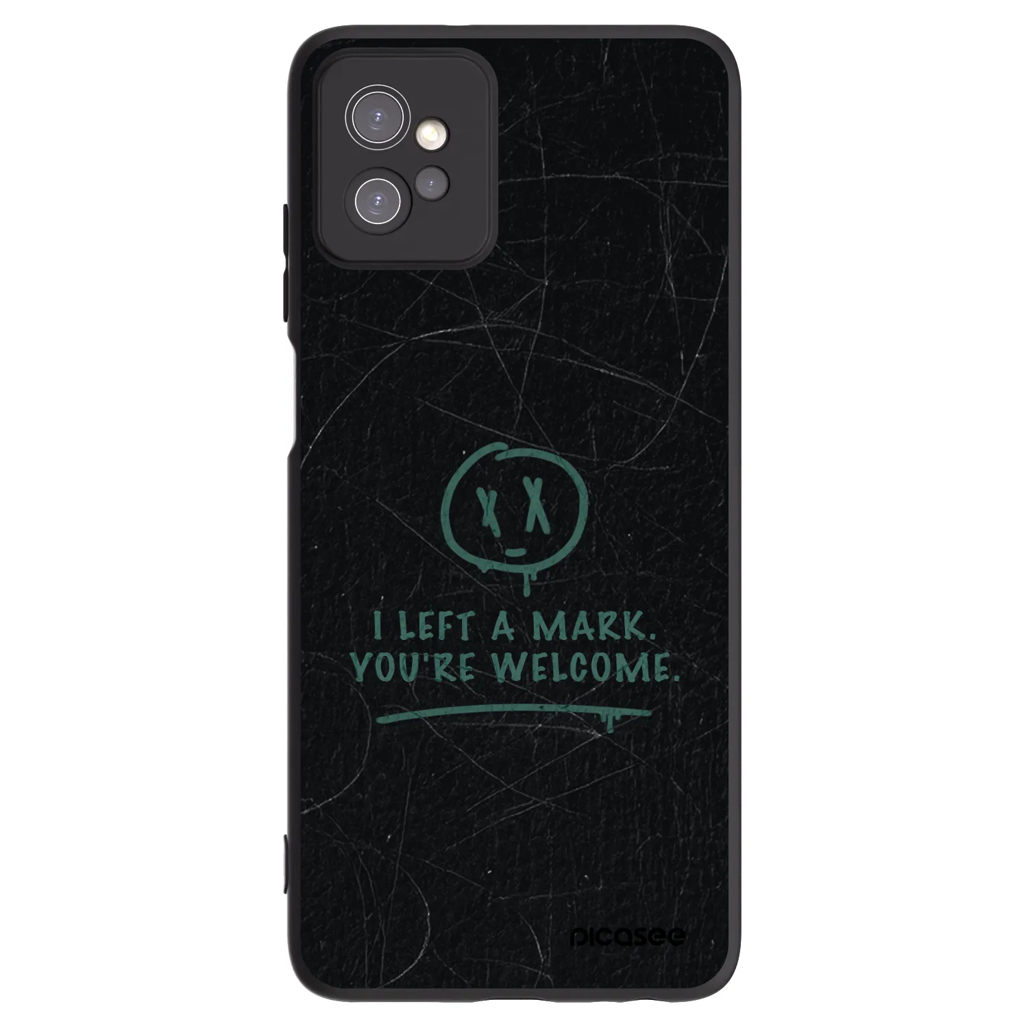 Picasee silikonski črni ovitek za Motorola Moto G32 - LEFT A MARK