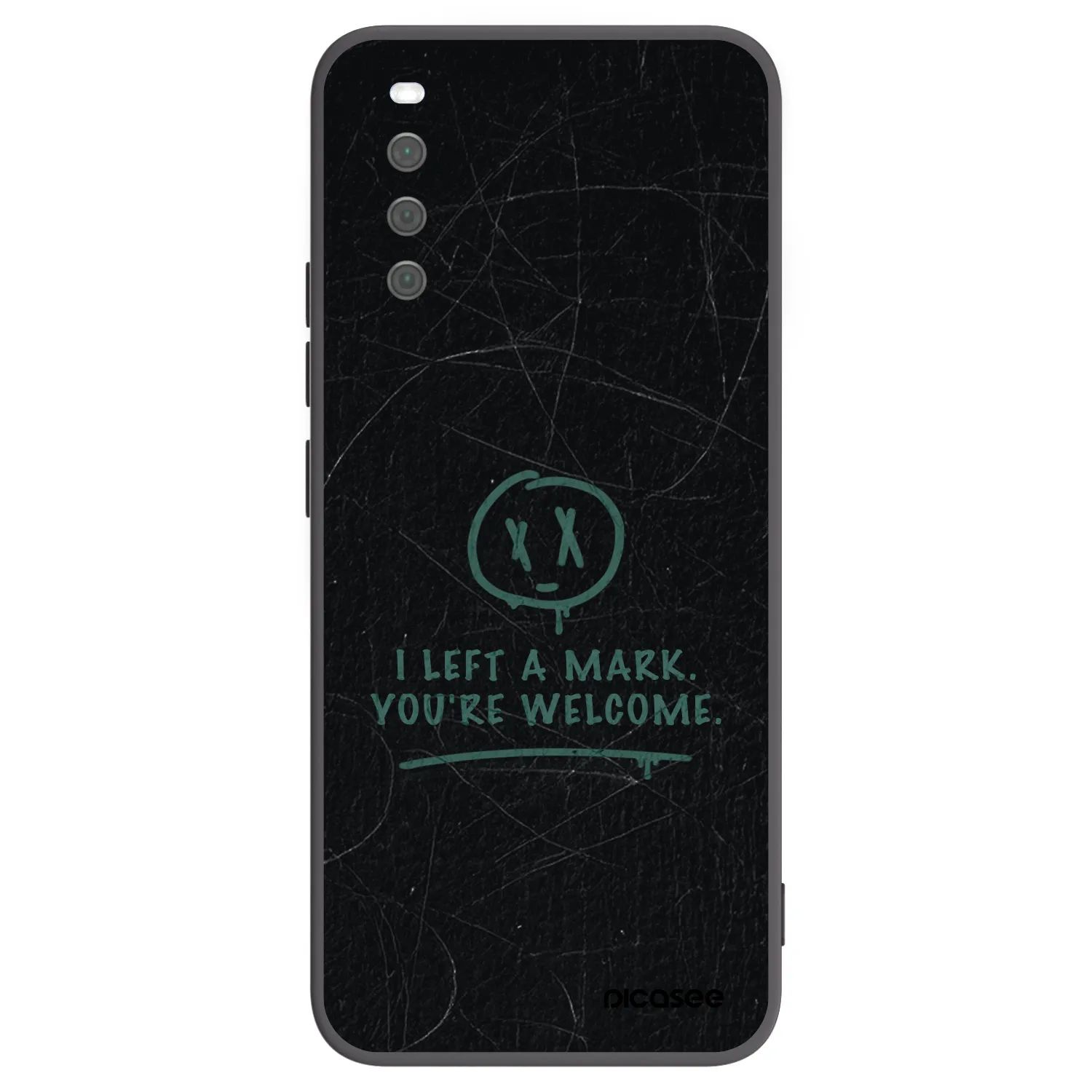 Picasee silikonski črni ovitek za Sony Xperia 10 III - LEFT A MARK