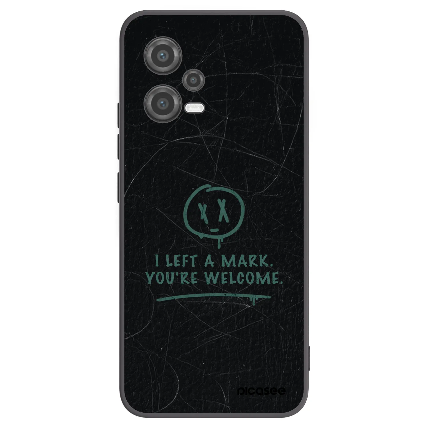 Picasee silikonski črni ovitek za Xiaomi Poco X5 - LEFT A MARK