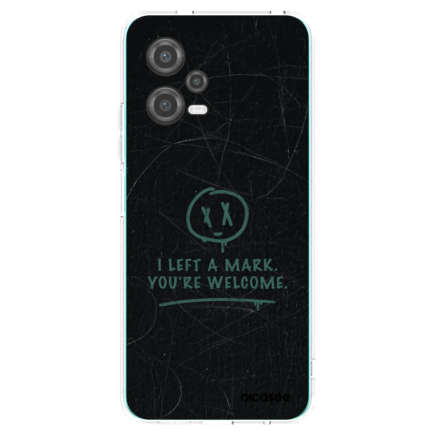 Picasee silikonski prozorni ovitek za Xiaomi Poco X5 - LEFT A MARK