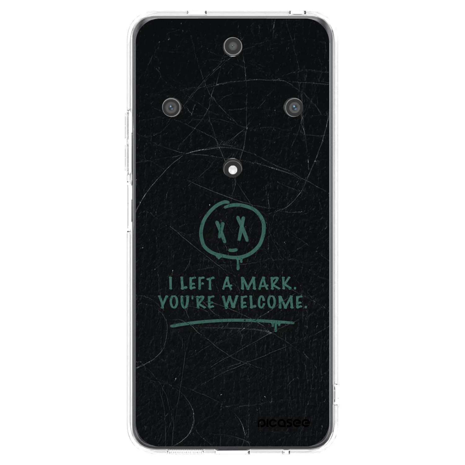 Picasee silikonski prozorni ovitek za Honor Magic5 Lite 5G - LEFT A MARK