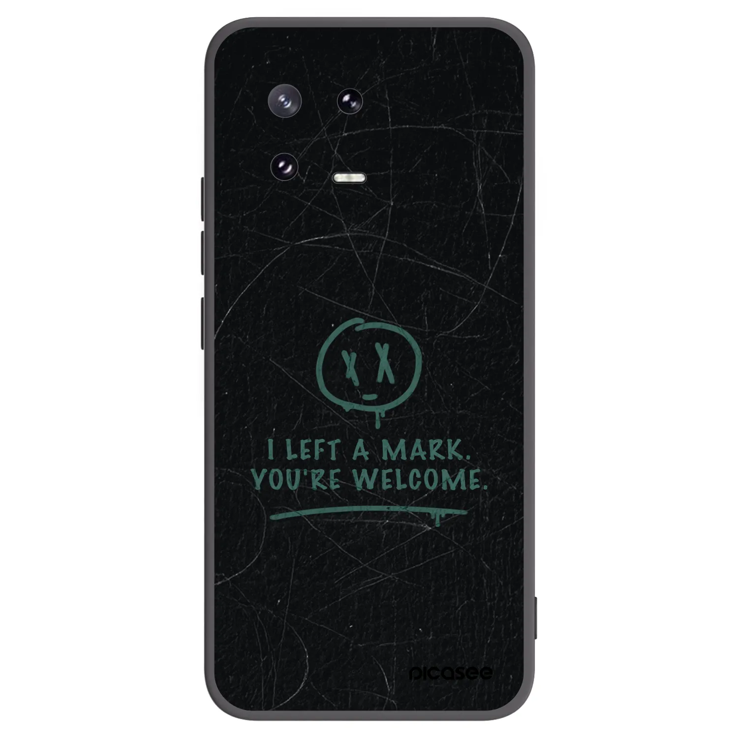 Picasee silikonski črni ovitek za Xiaomi 13 Pro - LEFT A MARK