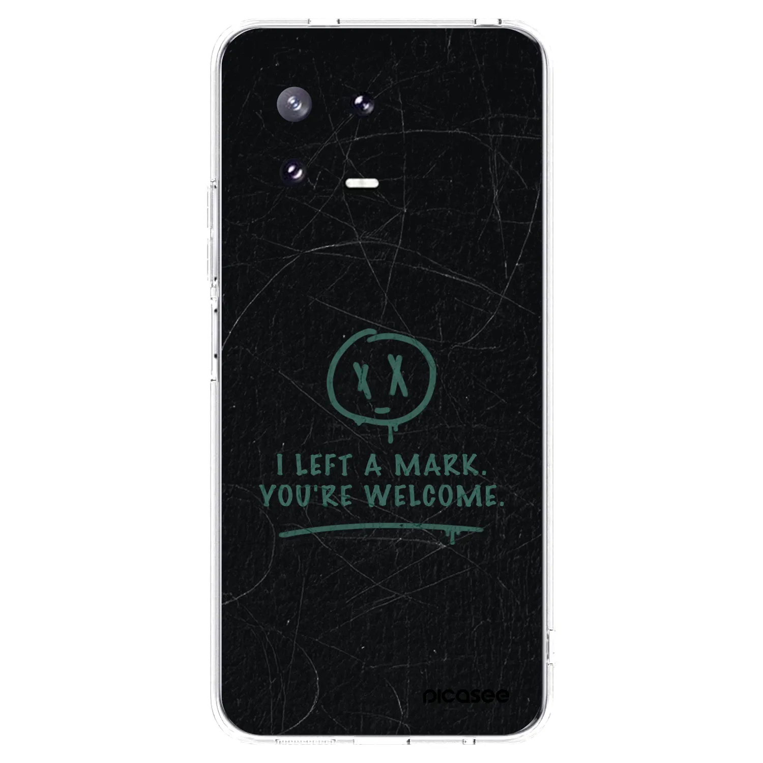 Picasee silikonski prozorni ovitek za Xiaomi 13 Pro - LEFT A MARK