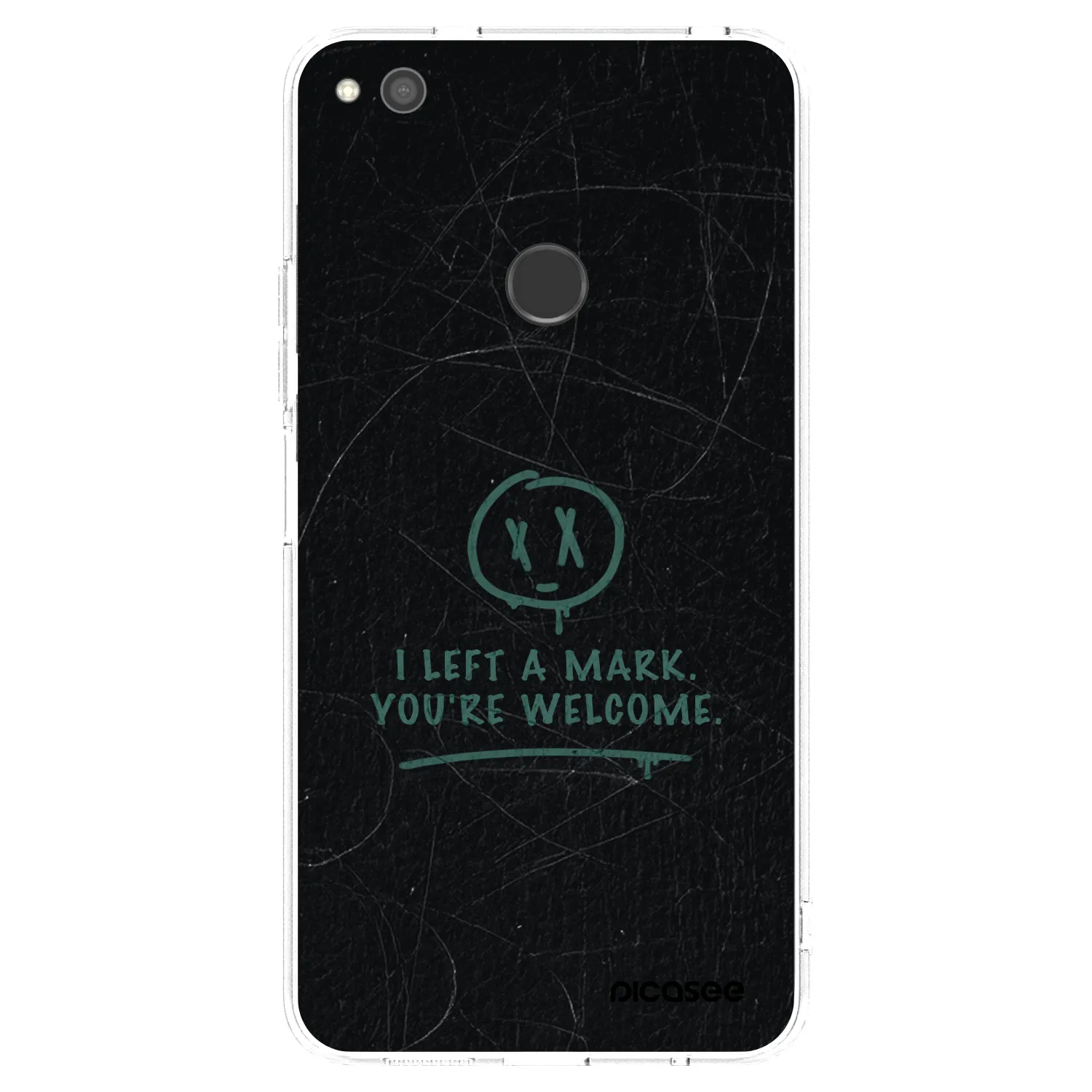 Picasee silikonski prozorni ovitek za Huawei P9 Lite 2017 - LEFT A MARK