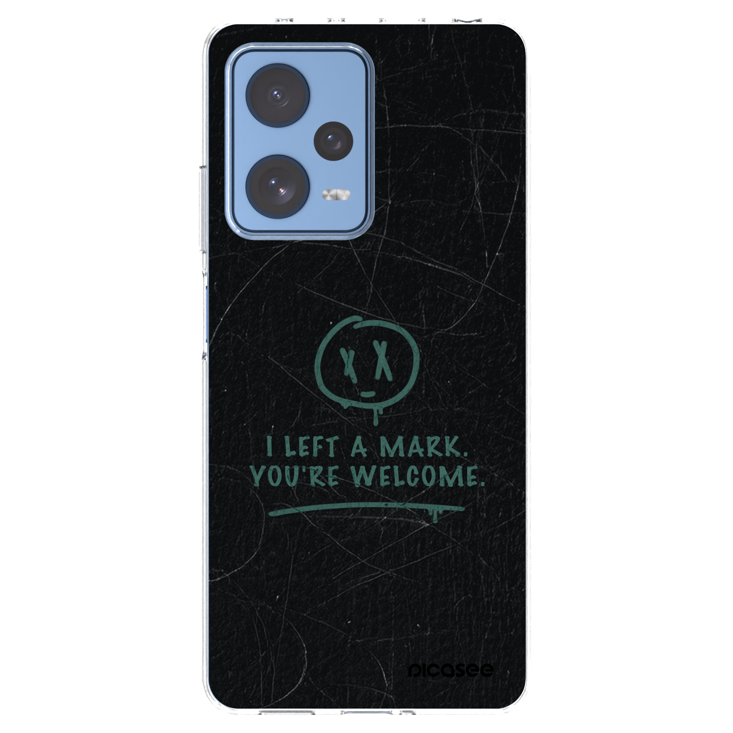 Picasee silikonski prozorni ovitek za Xiaomi Redmi Note 12 Pro 5G - LEFT A MARK
