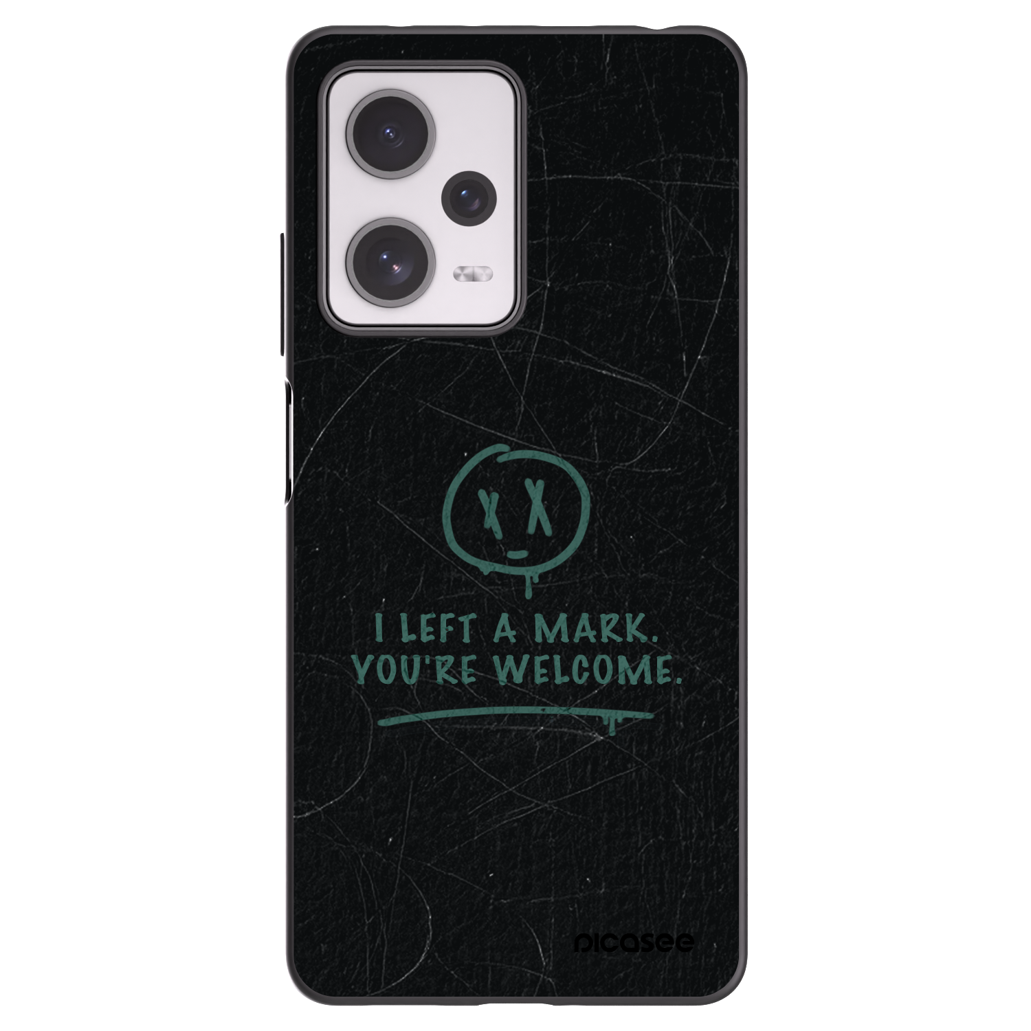 Picasee silikonski črni ovitek za Xiaomi Redmi Note 12 Pro+ 5G - LEFT A MARK